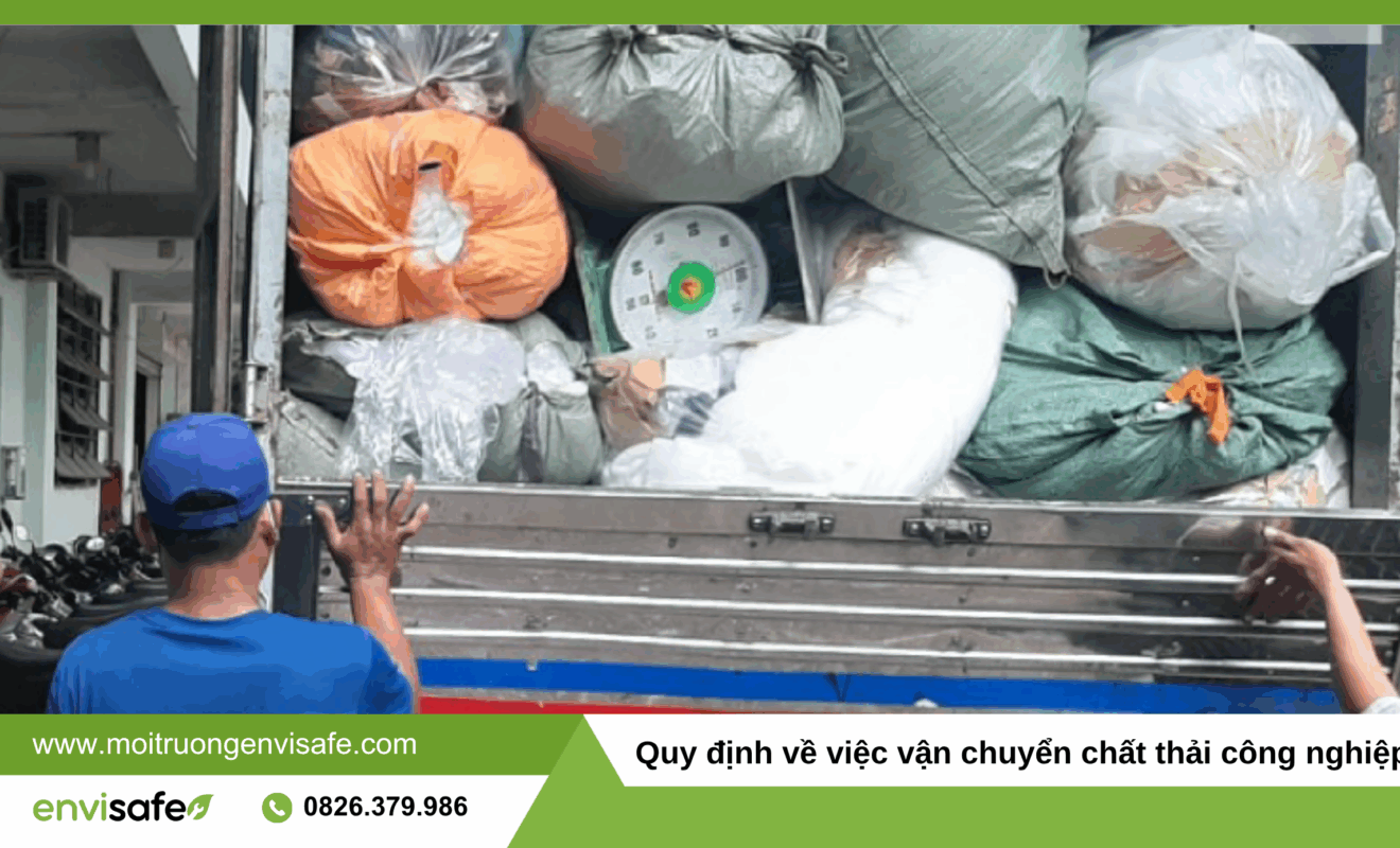 vận chuyển chất thải công nghiệp