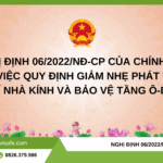 Nghị định 06/2022/NĐ-CP