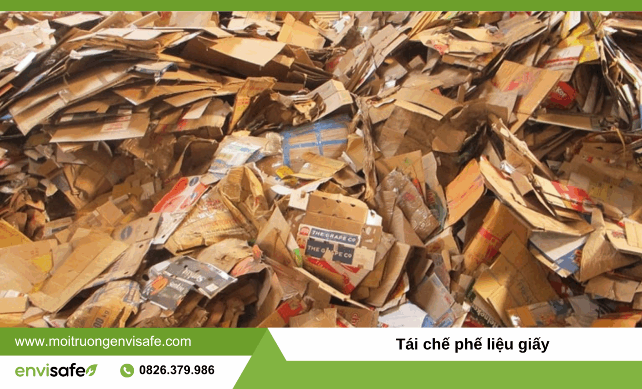 tái chế phế liệu giấy