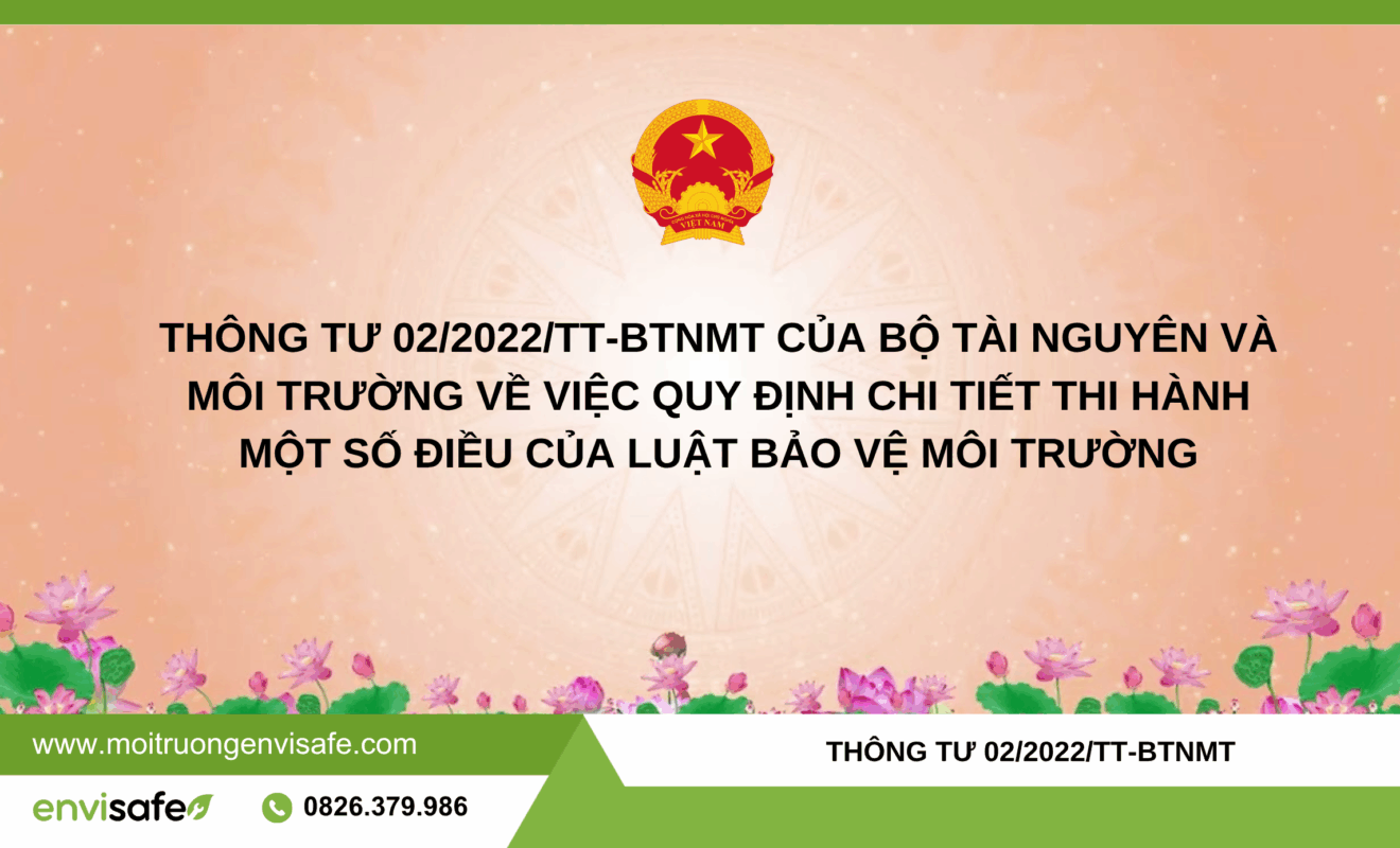 Thông Tư 02/2022/TT-BTNMT