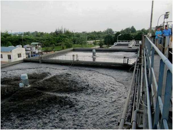 bùn hệ thống xử lý nước thải