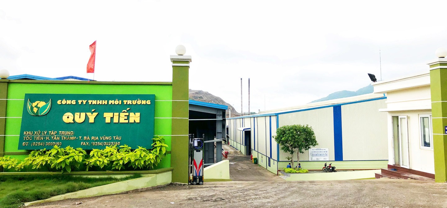 nhà máy xử lý chất thải quý tiến