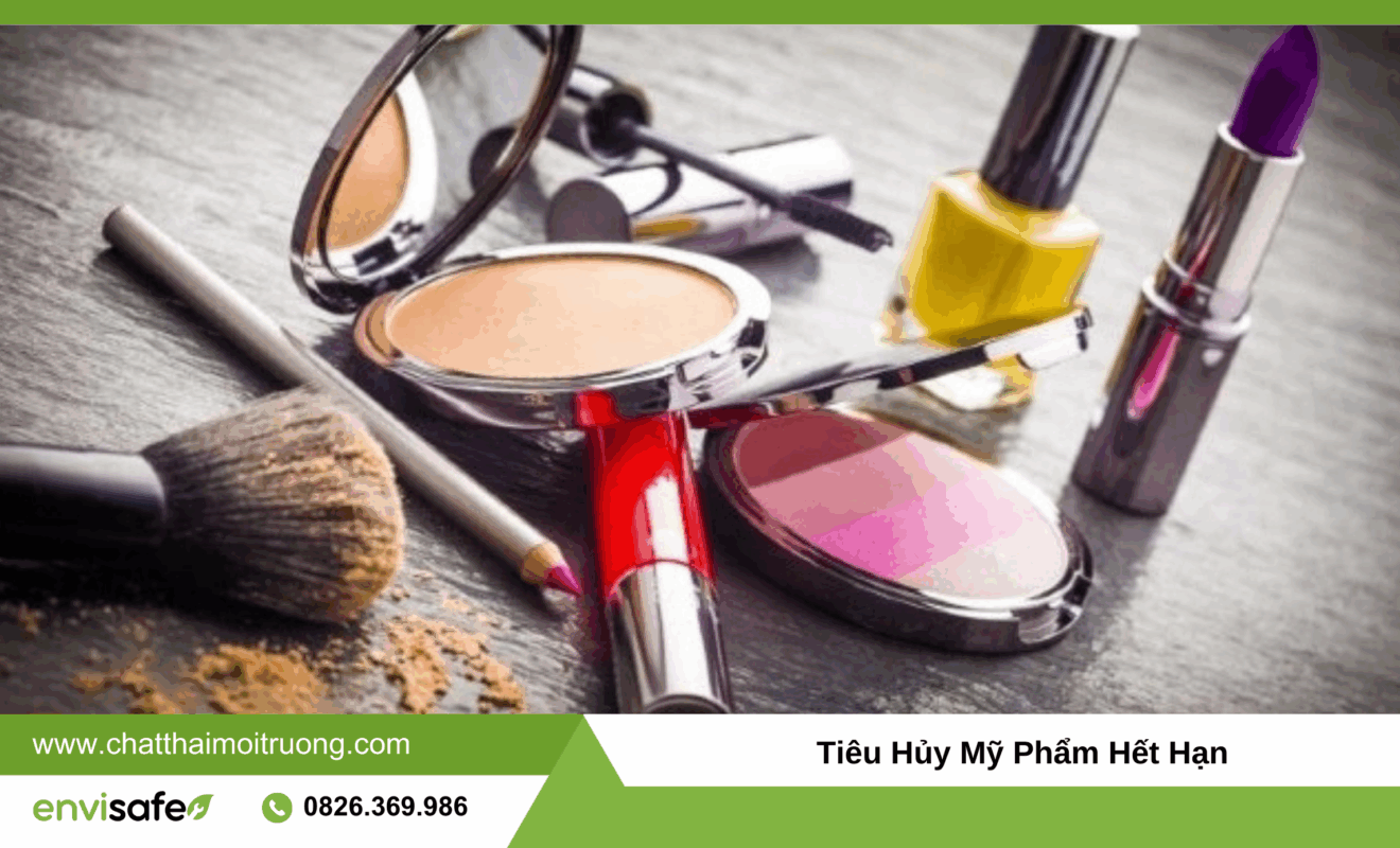 tiêu hủy mỹ phẩm hết hạn