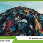 xử lý vải vụn may mặc