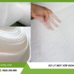 xử lý mút xốp đúng cách