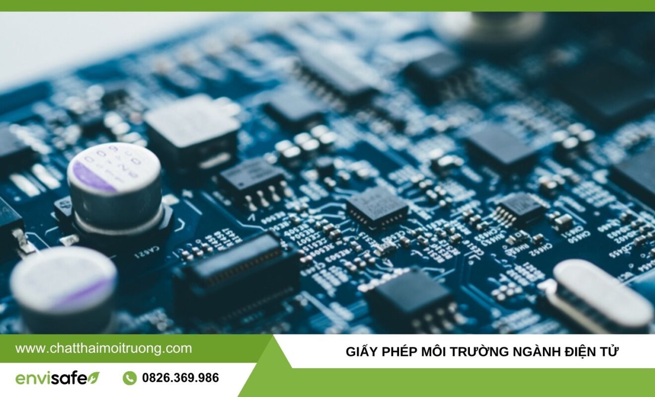 giấy phép môi trường ngành điện tử