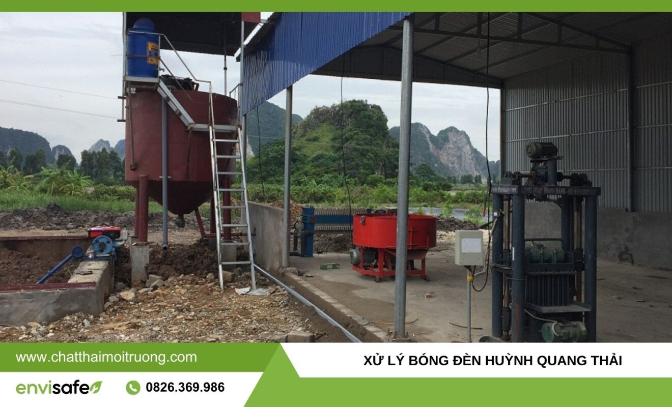 xử lý bóng đèn huỳnh quang thải