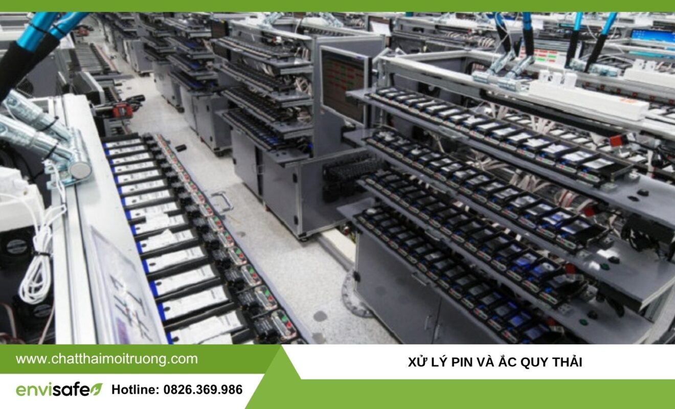 xử lý pin và ắc quy thải