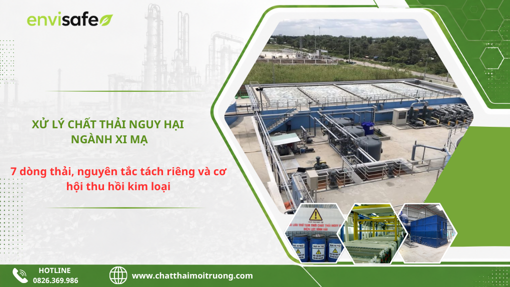 chất thải nguy hại ngành xi mạ