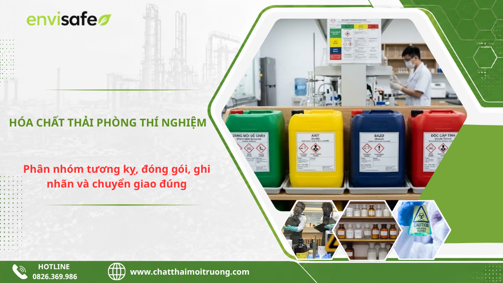 hóa chất thải phòng thí nghiệm